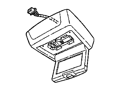 Mopar 56038784AF Media Sys-Monitor With Dvd