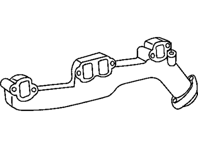 Chrysler Aspen Exhaust Manifold - 53032437AB