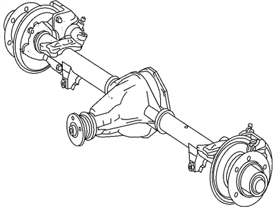 Mopar 4862649AB Axle-Service Rear