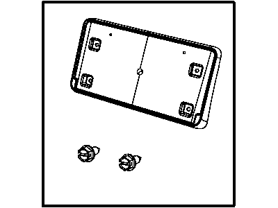 Mopar 68100243AA BAFFLE-Air Inlet