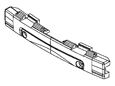 Mopar 68100244AA ABSORBER-Front Energy