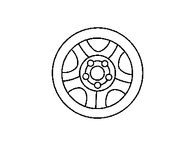 Mopar 52088140AB Steel Wheel