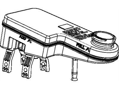 Mopar 68004709AB Reservoir-Brake Master Cylinder