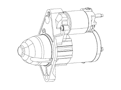 2017 Chrysler 200 Starter Motor - 56029783AB