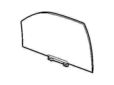 Mopar 55396955AC Glass-Front Door