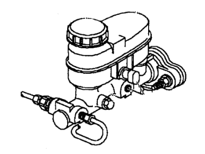 1998 Dodge Neon Brake Master Cylinder - V1102608AA