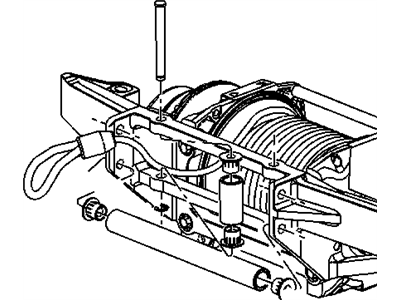 Mopar 52121221AE FAIRLEAD-WINCH