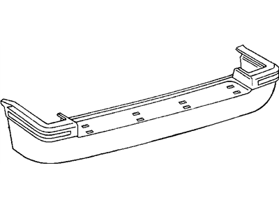 Mopar 5ES22DX9AB Rear Bumper Cover