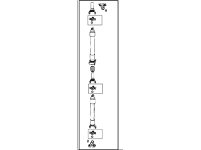 Mopar 52123532AA Rear Drive Shaft