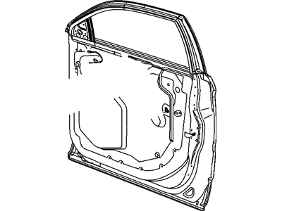 Mopar 4894349AD Molding-Front Door