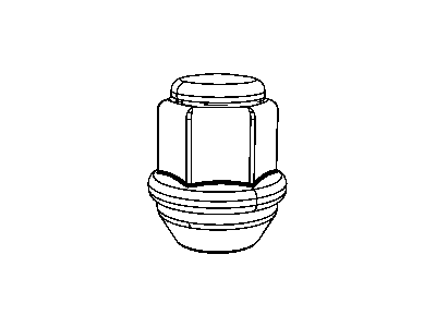 Mopar 6509769AA Nut-Wheel