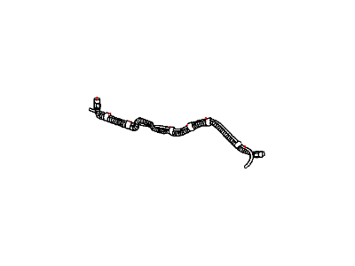 Mopar 52128222 Line-Rear Axle Tee To Brake Right