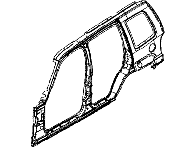 Mopar 5170005AA Panel-Body Side Aperture Front