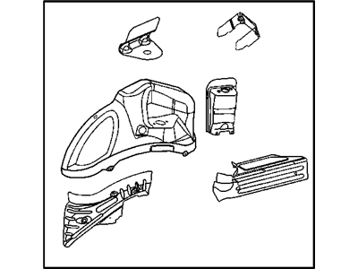 Mopar 4780917AC Panel-Rear WHEELHOUSE