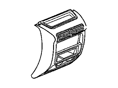 Mopar 5FK57LAZAC Bezel-Instrument Panel