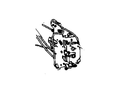 Mopar 4717667AE Cable-Sliding Door Latch
