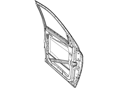 Mopar 55277476AA Door-Front Door Outer Repair