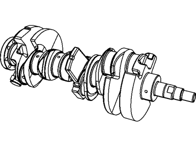 Chrysler Town & Country Crankshaft - 4781071AB