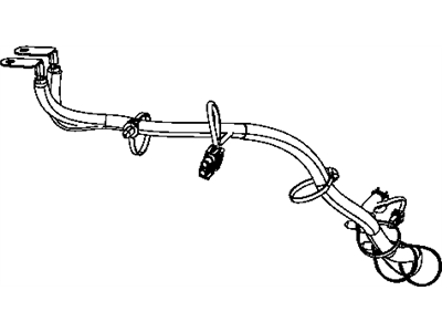 Mopar 68160391AC Battery Feed Wiring