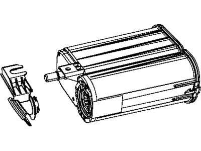 Mopar 4578587AC CANISTER-Vapor