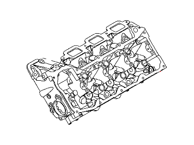 2005 Dodge Dakota Cylinder Head - 53020988AC