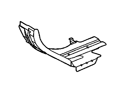 Mopar 4814711AA Cap End Rail