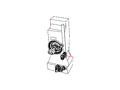 Mopar 55157339AE Driver Side Headlight Assembly Composite