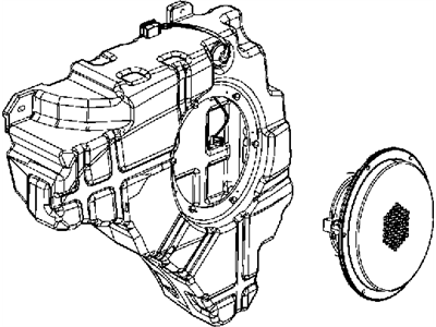 Mopar 5064610AC Speaker-Sub WOOFER