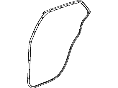 Mopar 5065457AG WEATHERSTRIP-Rear Door Mounted