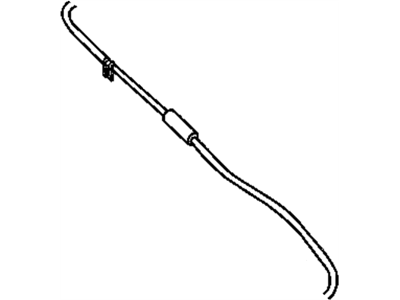 Chrysler Voyager Parking Brake Cable - 4683286AD