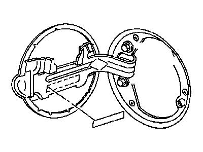 Mopar 55076327 STOP/BUMPER-Fuel Door