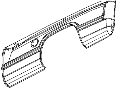 Mopar 55023618 Panel-Box Side Outer