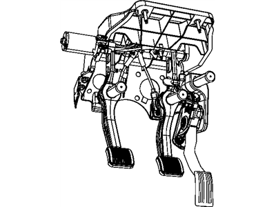 Mopar 5140908AA Cover-Pedal