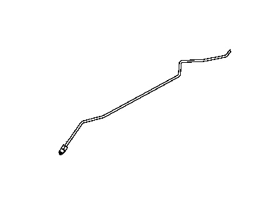 2010 Jeep Wrangler Brake Line - 52129132AD