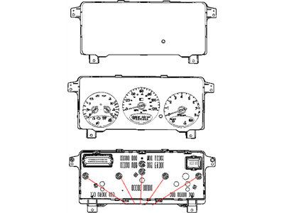 Mopar 5172186AA Cluster-Instrument Panel