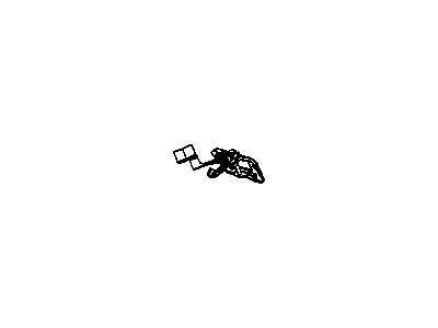 Mopar 5020847AB STRIKER-Hood Latch