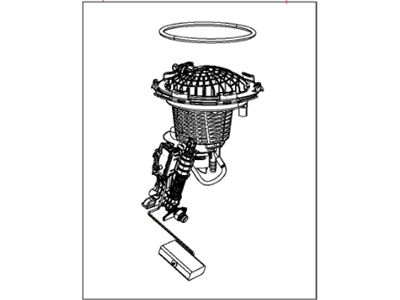 Mopar 68159764AB Fuel Pump Module Assembly