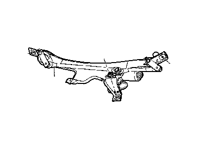 2004 Dodge Viper Windshield Wiper - 4865509AC