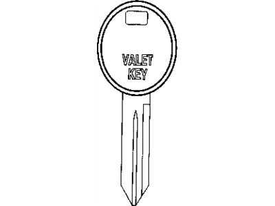 Chrysler Voyager Car Key - 5019131AA