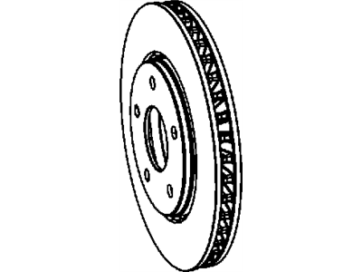 Mopar 4779783AA Front Brake Rotor