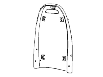 Mopar 4746940 Frame St-Seat Back