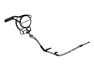 Mopar 4766419AA Clip-Cable Routing