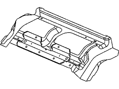 Mopar 55396792AE CROSSMEMBER-Floor Pan