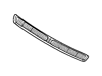 Mopar 5104474AA Grille-At Engine Hood