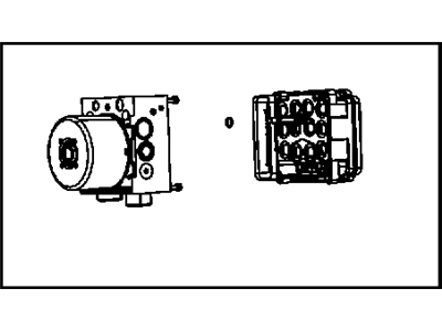 Mopar 68195729AA Anti-Lock Brake System Module