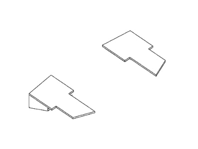 Mopar 68266766AA Support-Load Floor