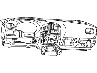 Mopar WS30BD5AA Cap End-Instrument Panel