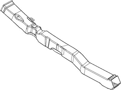 Mopar 4662071AB Duct-Floor Console