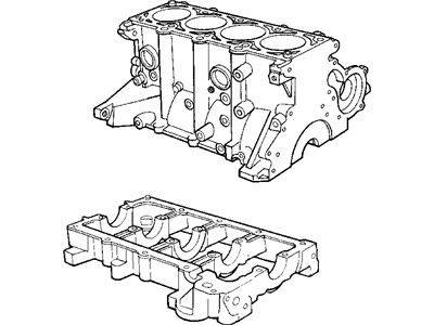 Mopar 5093798AA Engine-Short