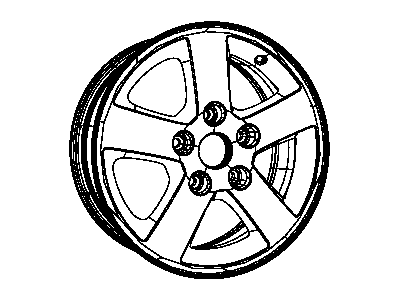 Dodge Journey Spare Wheel - 1AN31PAKAC